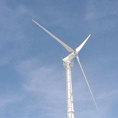 多色の電気風力発電機30kw 220V AC風力発電機のガラス繊維の刃