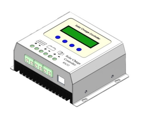 白い1000W PWM太陽充満コントローラー12V 24V 30A PWMの太陽調整装置