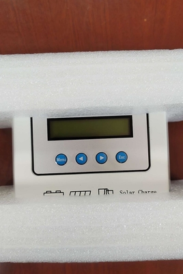 白い1000W PWM太陽充満コントローラー12V 24V 30A PWMの太陽調整装置