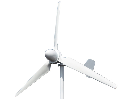 ガラス繊維の刃の横の風力5KW 96V 220Vの横の風力発電機