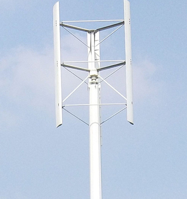 多色3KW Vawtの発電機3の刃の縦の風力発電機