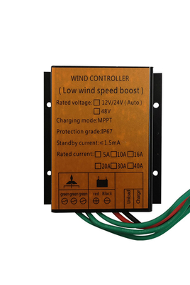 格子MPPT風充満コントローラー12V 24V 48V 1000W MPPTの雑種の風の太陽コントローラーを離れて